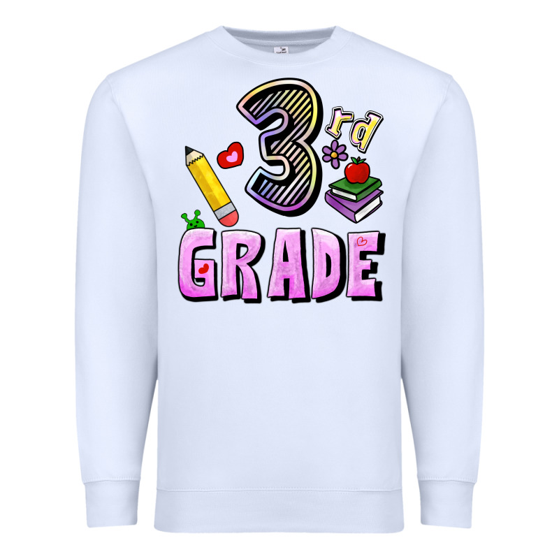 Third Grade Premium Sweatshirt by RanaPortraitStore | Teevron