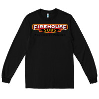 Black firehouse subs Long Sleeve Tee - linhVisuals