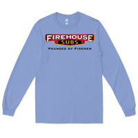 Colony Blue firehouse subs Long Sleeve Tee - linhVisuals