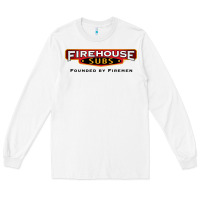 White firehouse subs Long Sleeve Tee - linhVisuals