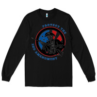 Black american patriot Long Sleeve Tee - linhVisuals