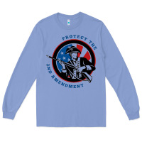 Colony Blue american patriot Long Sleeve Tee - linhVisuals