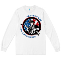 White american patriot Long Sleeve Tee - linhVisuals
