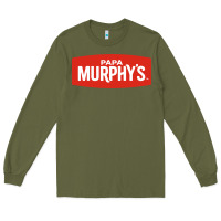 Army Green papa murphy's Long Sleeve Tee - linhVisuals