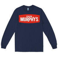 Navy papa murphy's Long Sleeve Tee - linhVisuals