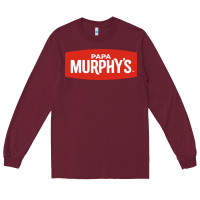 Burgundy papa murphy's Long Sleeve Tee - linhVisuals