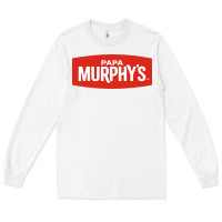 White papa murphy's Long Sleeve Tee - linhVisuals