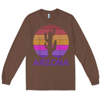 Chestnut arizona   vintage retro cactus souvenir gift t shirt Long Sleeve Tee - linhVisuals