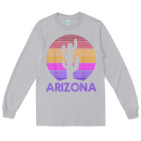 Moon Dust arizona   vintage retro cactus souvenir gift t shirt Long Sleeve Tee - linhVisuals