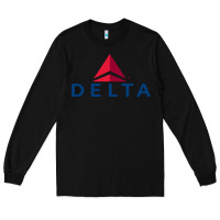 Black DELTA Long Sleeve Tee - linhVisuals