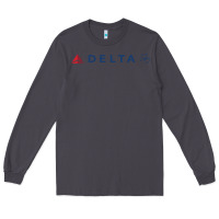 Smoke DELTA SKY TEAM Long Sleeve Tee - linhVisuals