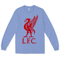 Colony Blue LIVERPOOL TEAM Long Sleeve Tee - linhVisuals