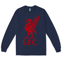 Navy LIVERPOOL TEAM Long Sleeve Tee - linhVisuals