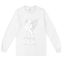 White LIVERPOOL CLUB Long Sleeve Tee - linhVisuals