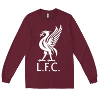 Burgundy LIVERPOOL CLUB Long Sleeve Tee - linhVisuals