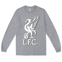 Heather Grey LIVERPOOL CLUB POPULAR Long Sleeve Tee - linhVisuals