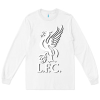 White LIVERPOOL CLUB POPULAR Long Sleeve Tee - linhVisuals