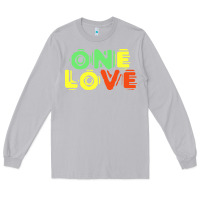 Moon Dust reggae colors t  shirtone love reggae lovers pattern t  shirt Long Sleeve Tee - linhVisuals