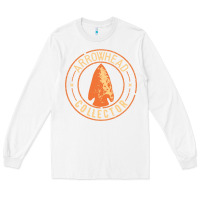 White arrowhead collector essential Long Sleeve Tee - linhVisuals