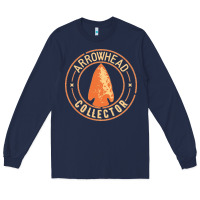 Navy arrowhead collector essential Long Sleeve Tee - linhVisuals