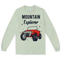 Matcha mountain explorer Long Sleeve Tee - linhVisuals