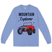 Colony Blue mountain explorer Long Sleeve Tee - linhVisuals