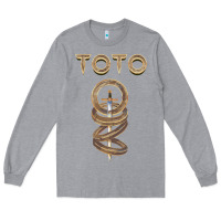 Heather Grey TOTO ROCK Long Sleeve Tee - linhVisuals