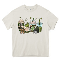 Cream us army coffee cups Heavy Core Tee - OliviaCreatesArt