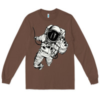 Chestnut astronaut in the space Long Sleeve Tee - linhVisuals
