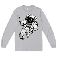 Moon Dust astronaut in the space Long Sleeve Tee - linhVisuals