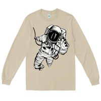 Mushroom astronaut in the space Long Sleeve Tee - linhVisuals