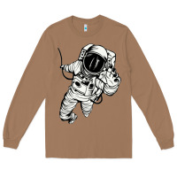 Toasted Coconut astronaut in the space Long Sleeve Tee - linhVisuals
