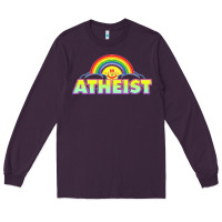 Plum atheist2 Long Sleeve Tee - linhVisuals