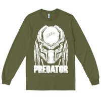Army Green predator Long Sleeve Tee - linhVisuals