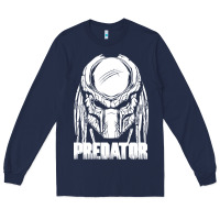 Navy predator Long Sleeve Tee - linhVisuals