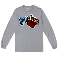 Heather Grey holographic halsey hopeless fountai Long Sleeve Tee - linhVisuals