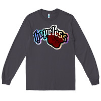 Smoke holographic halsey hopeless fountai Long Sleeve Tee - linhVisuals