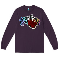 Plum holographic halsey hopeless fountai Long Sleeve Tee - linhVisuals