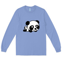 Colony Blue baby panda bear Long Sleeve Tee - linhVisuals