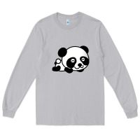 Moon Dust baby panda bear Long Sleeve Tee - linhVisuals