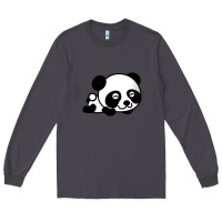 Smoke baby panda bear Long Sleeve Tee - linhVisuals