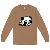 Toasted Coconut baby panda bear Long Sleeve Tee - linhVisuals