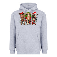 Merry Christmas Y'all Heifers Heavyweight Hoodie | Teevron