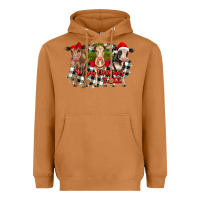 Meerkat Merry Christmas Y'all Heifers Heavyweight Hoodie - RanaPortraitStore
