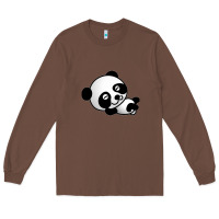 Chestnut baby panda bear Long Sleeve Tee - linhVisuals