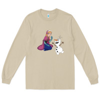 Mushroom olaf and  elsa Long Sleeve Tee - linhVisuals