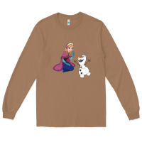 Toasted Coconut olaf and  elsa Long Sleeve Tee - linhVisuals