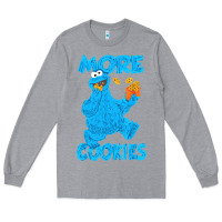 Heather Grey more cookies classic shirt Long Sleeve Tee - linhVisuals