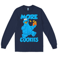 Navy more cookies classic shirt Long Sleeve Tee - linhVisuals