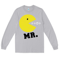 Moon Dust Mr Pacman Long Sleeve Tee - linhVisuals